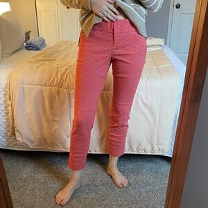 Red Polka Dot Women's Slacks
